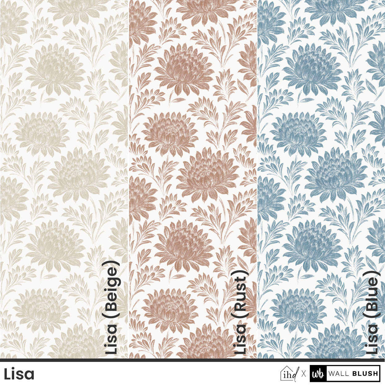 Lisa (Blue) Wallpaper