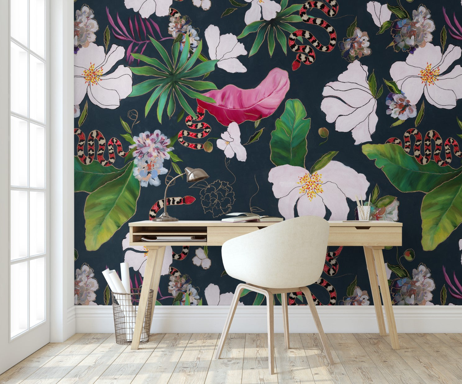 Imogen Wallpaper Wallpaper - The Katie Small Line from WALL BLUSH