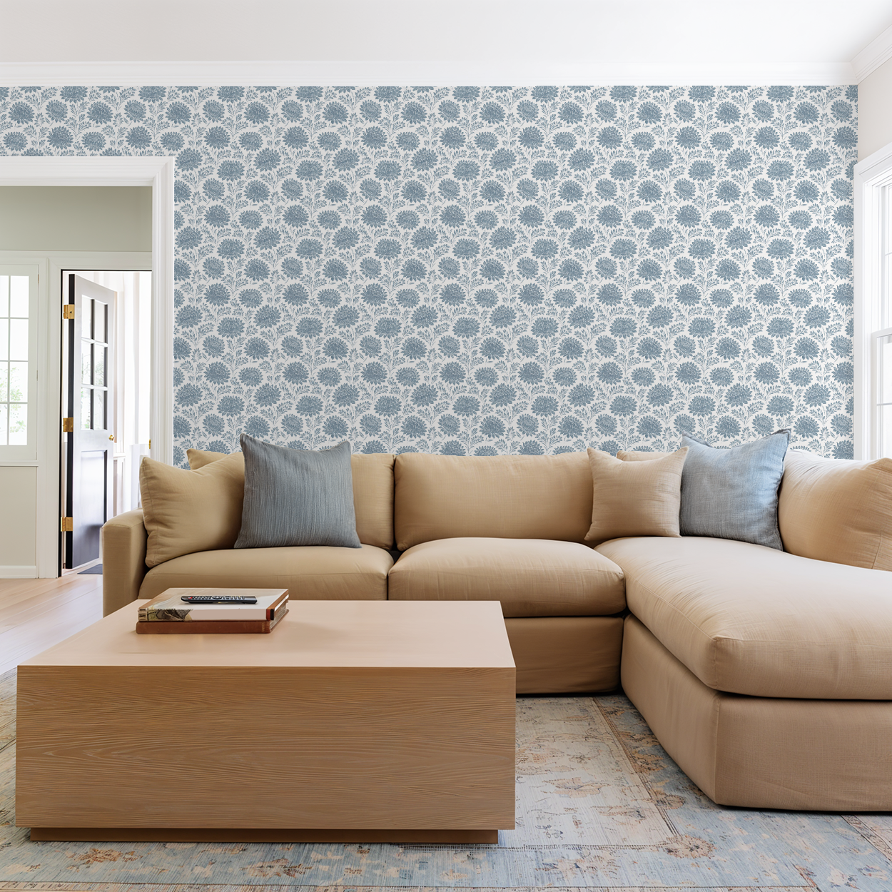 Lisa (Blue) Wallpaper