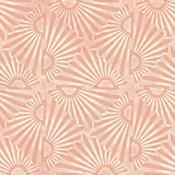 "Lena Wallpaper pattern by Wall Blush in pastel tones, ideal for a modern living room focusing on stylish wall decor."