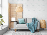 Waves of Blue Wallpaper - Wall Blush AW01 from WALL BLUSH
