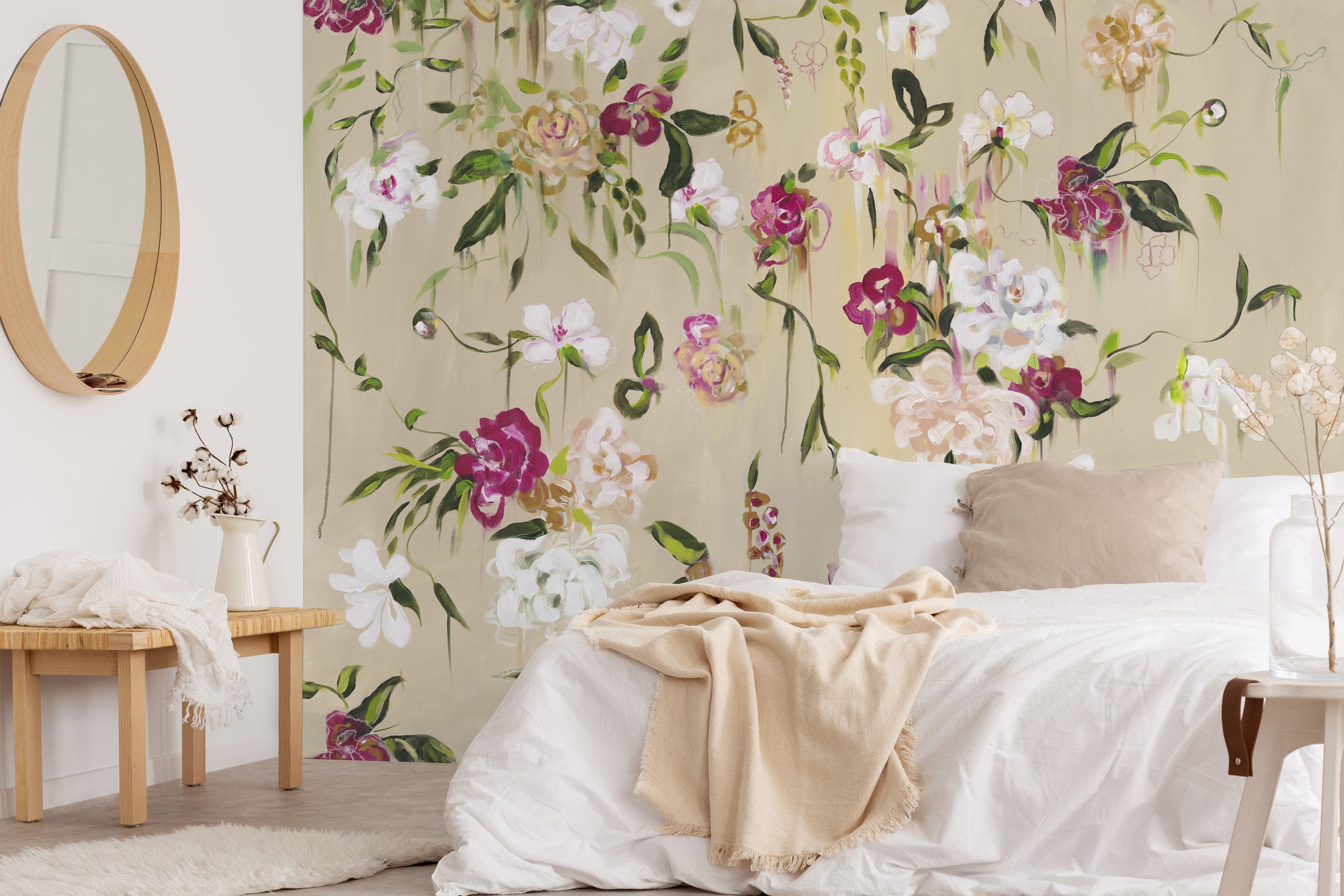 Mariposa Wallpaper Wallpaper - The Katie Small Line from WALL BLUSH