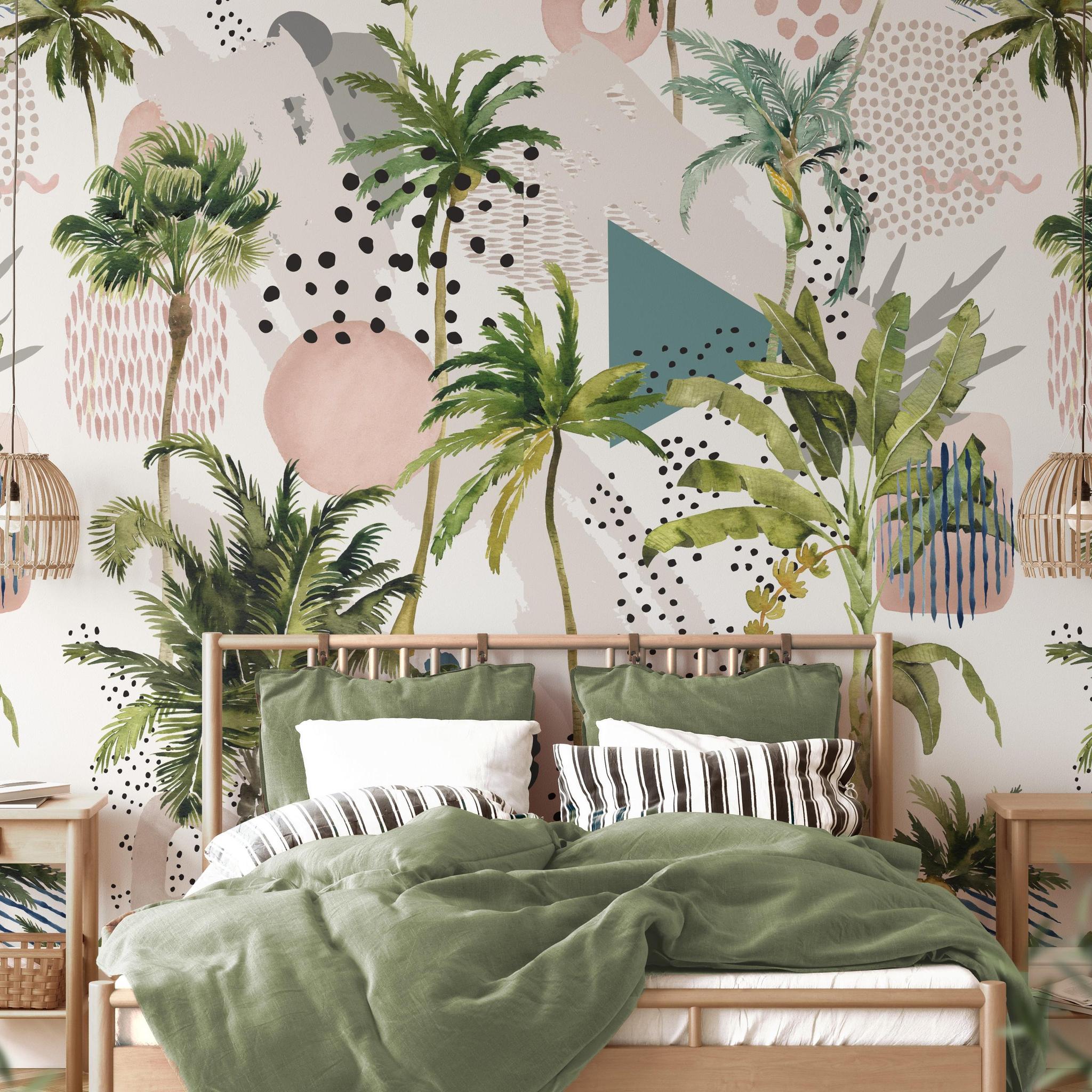 Paradise Wallpaper - 8 FT H X 12 FT W Peel and Stick