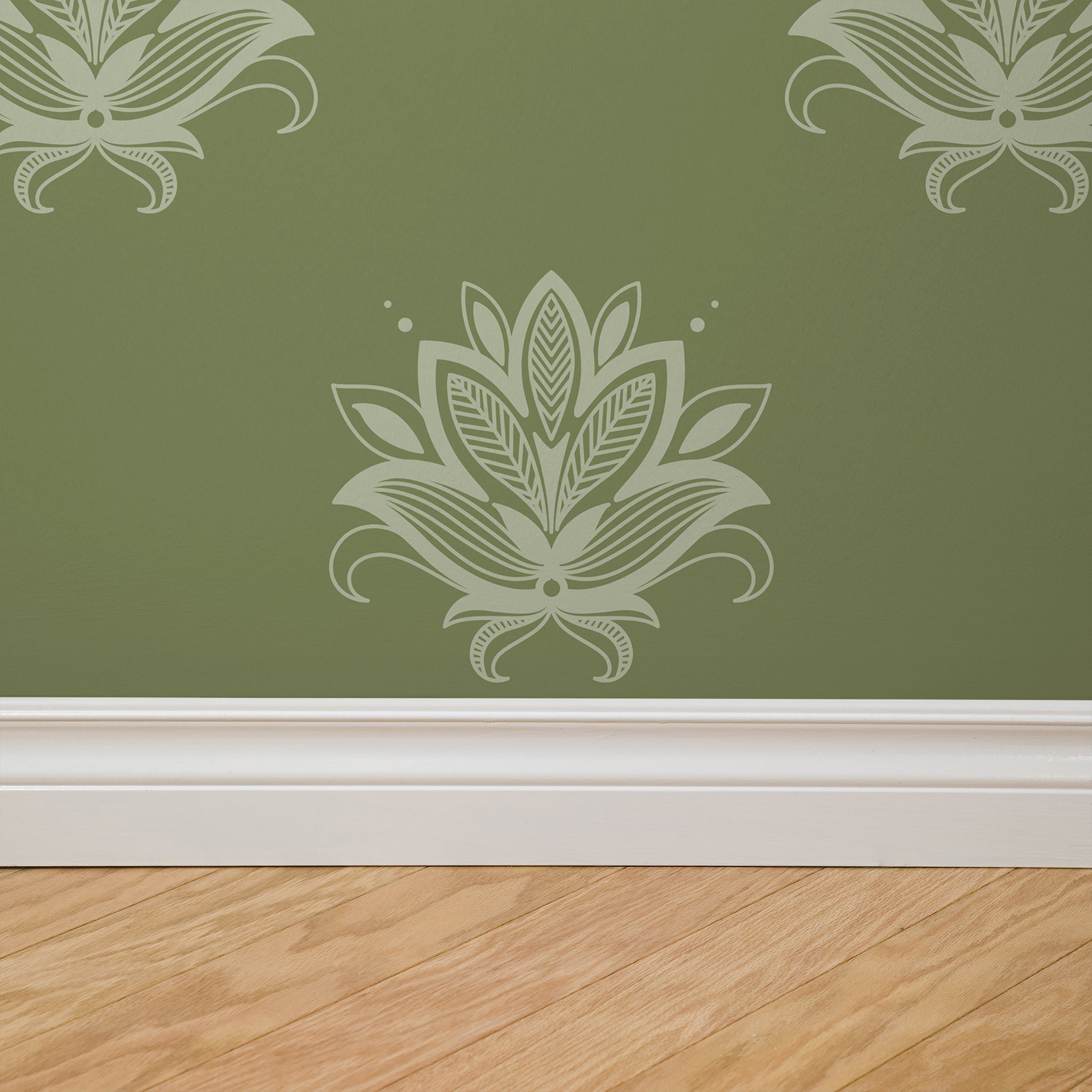 Prairie Hymn (Green) Wallpaper