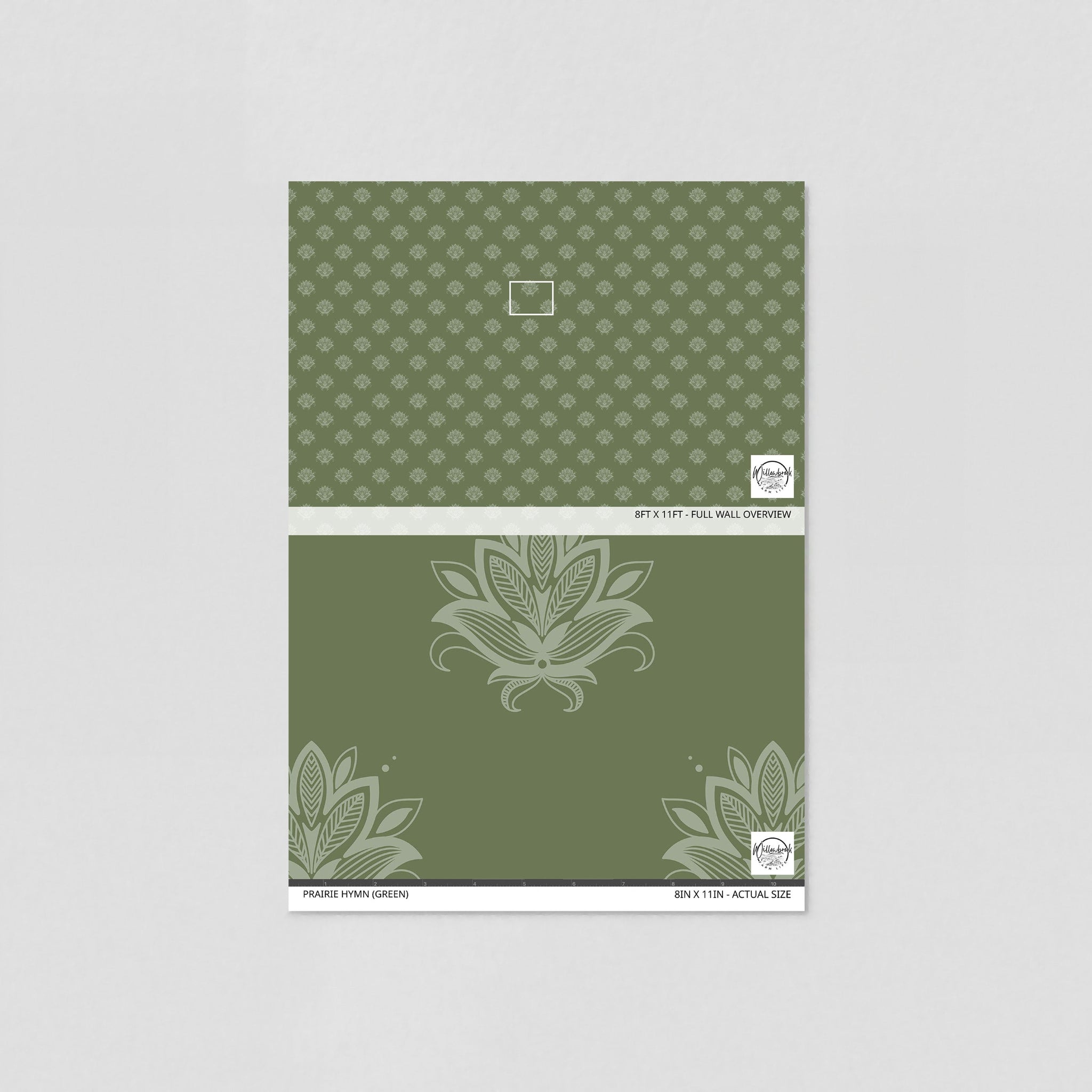 Prairie Hymn (Green) Wallpaper