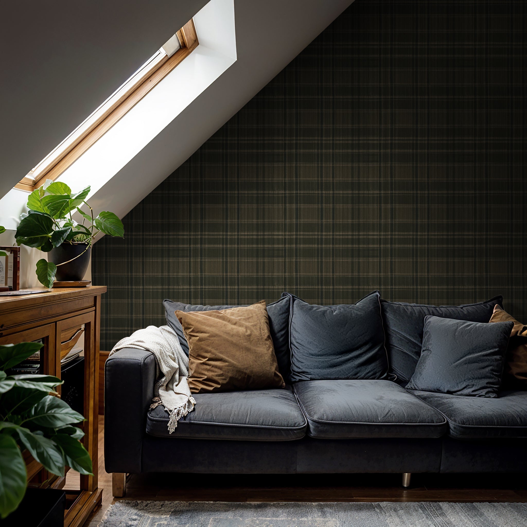 Dutton Wallpaper - 10 FT H X 36 FT W Peel and Stick