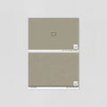 Sample of Plaster (Gray) Wallpaper
