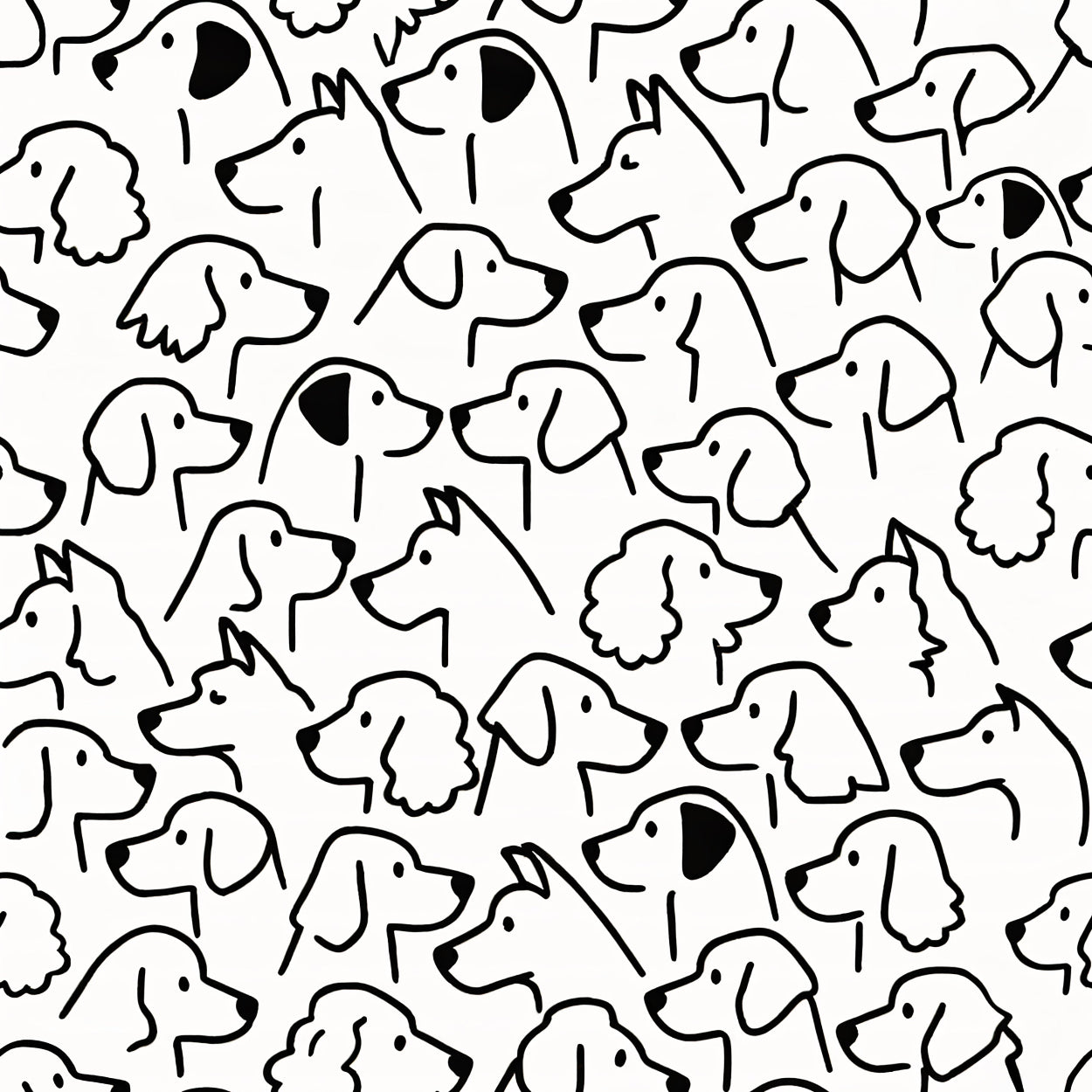 Pups Portraits Wallpaper