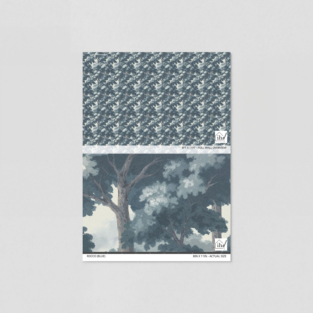 Rocco (Blue) Wallpaper