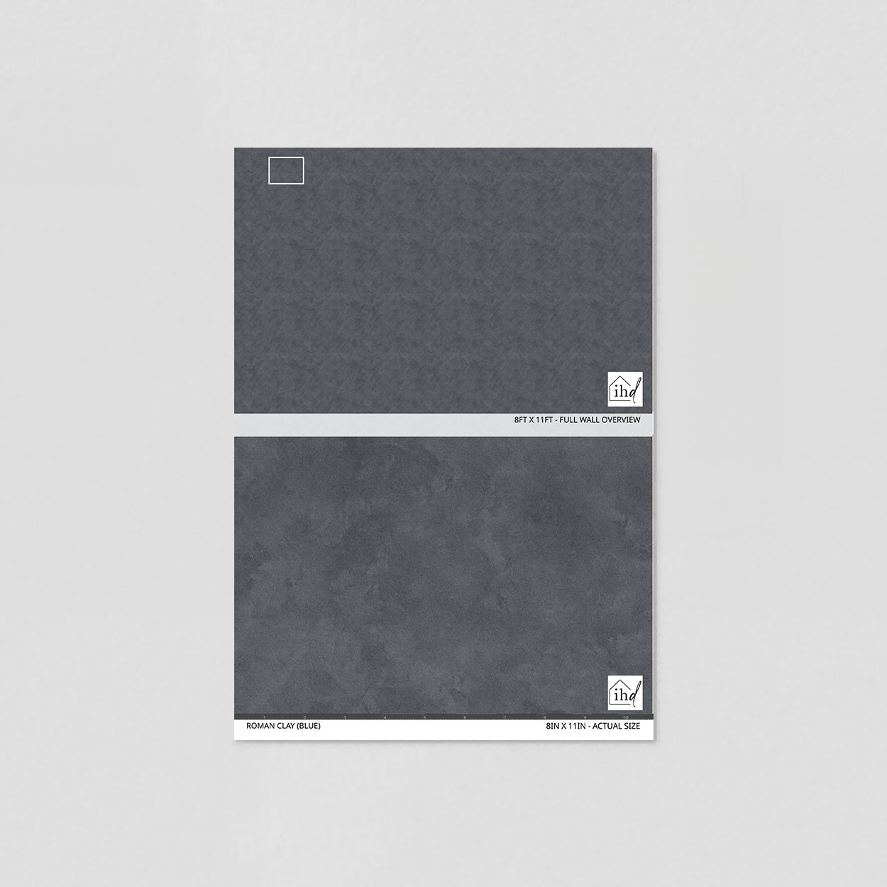 Roman Clay (Blue) Wallpaper