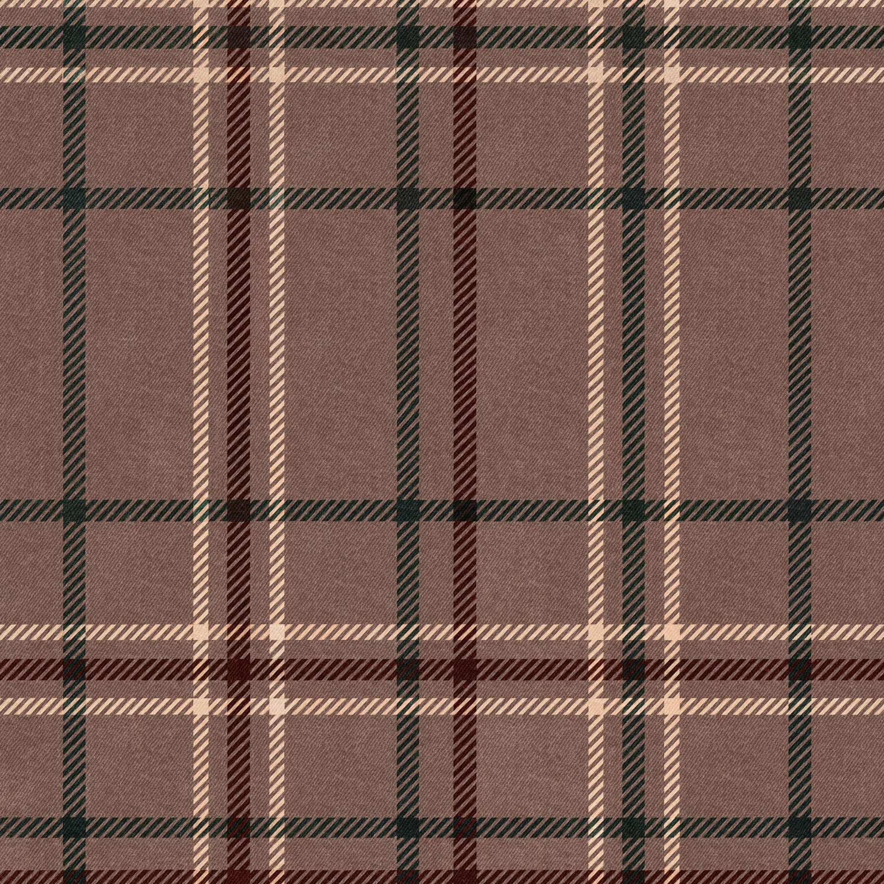 Rose Plaid Wallpaper