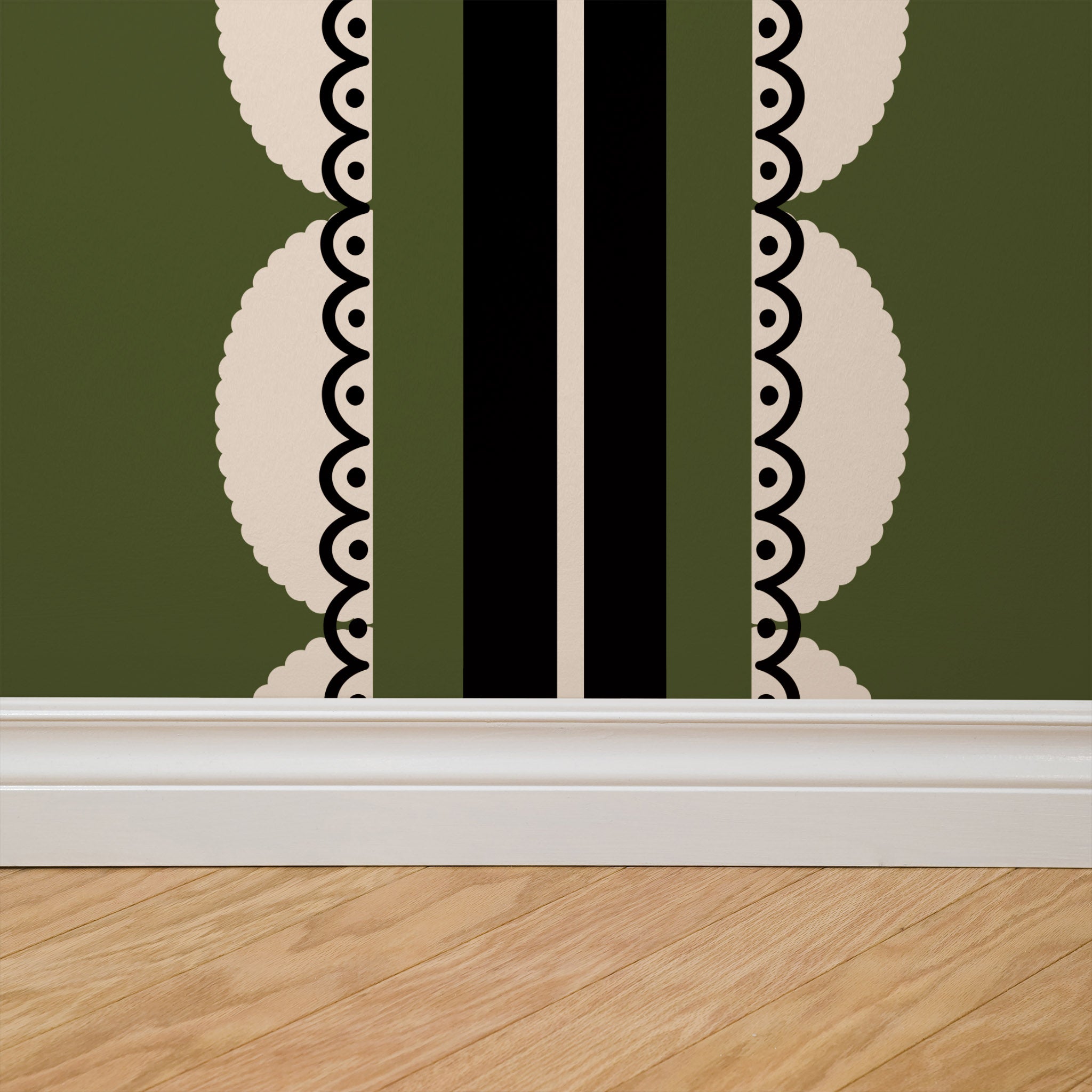 Sunday Scallop (Dark Green)