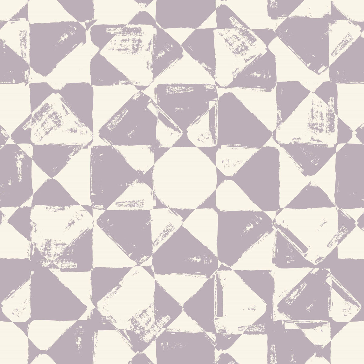 Pascal - Purple Abstract Mosaic Wallpaper
