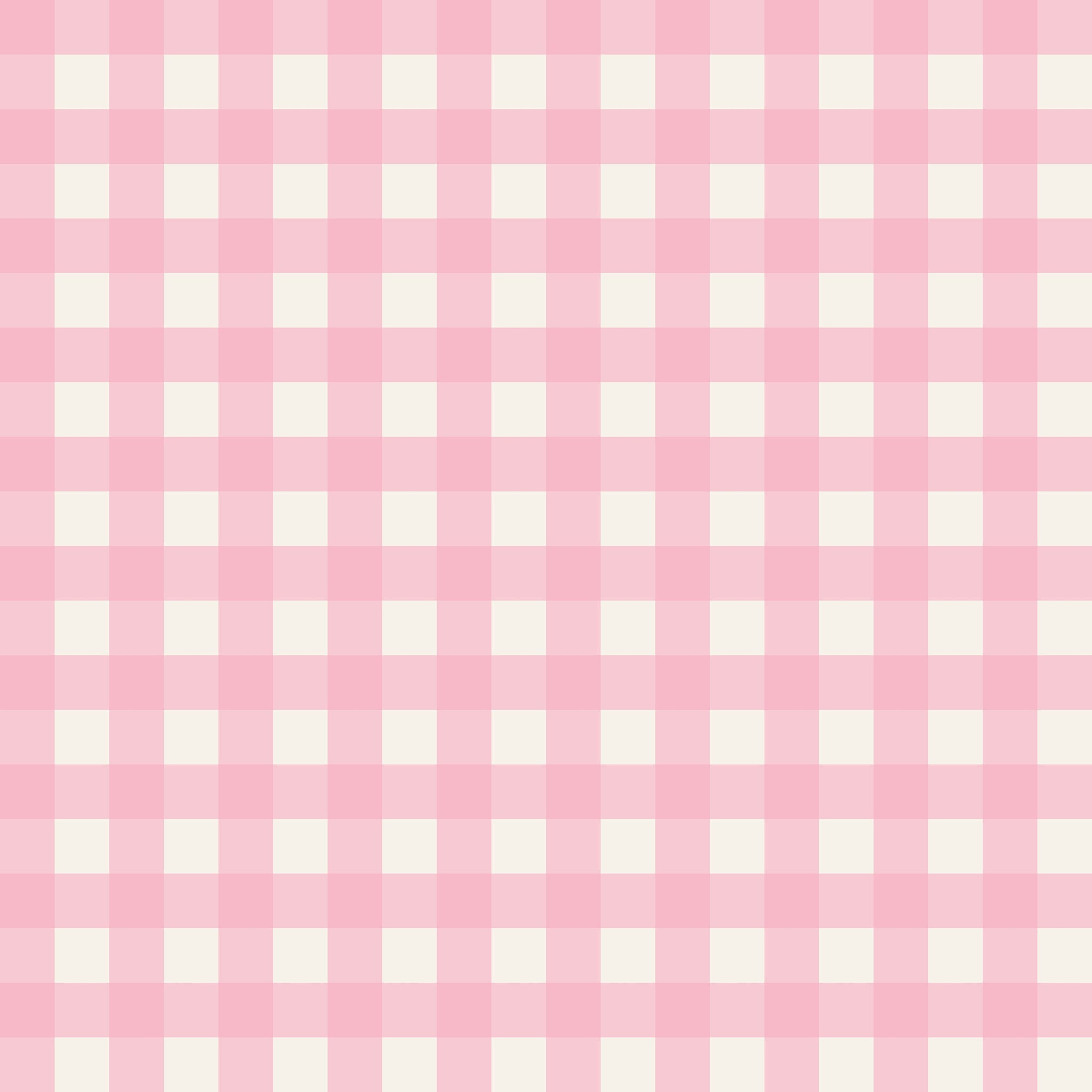 Simply Gingham Small (Pink) Wallpaper