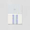 Sample of Veda (Blue) Wallpaper