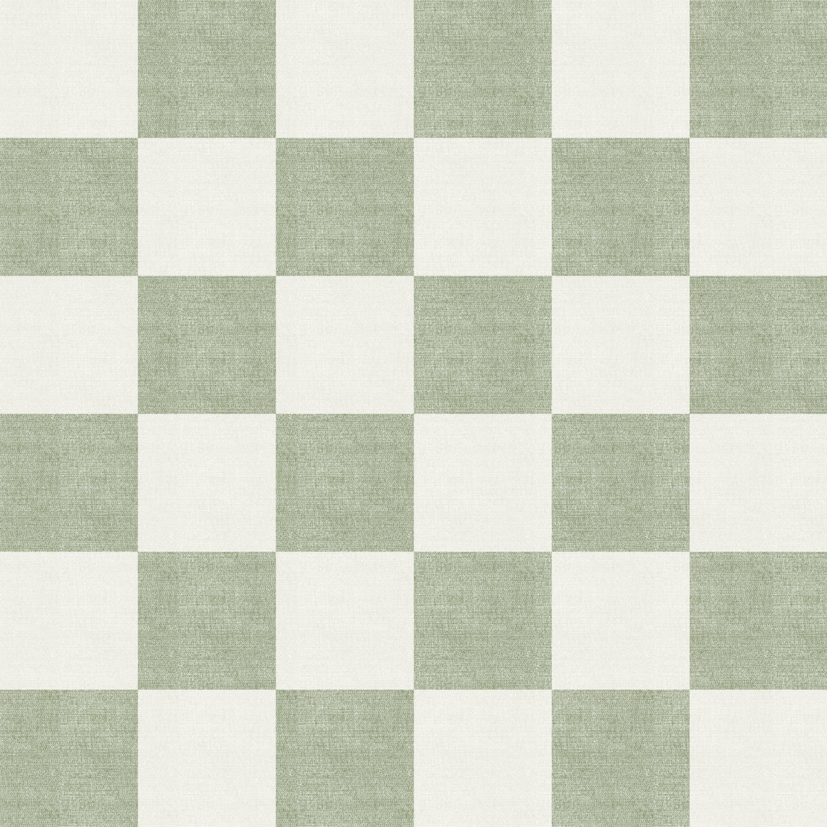 Woven Check (Green) Wallpaper