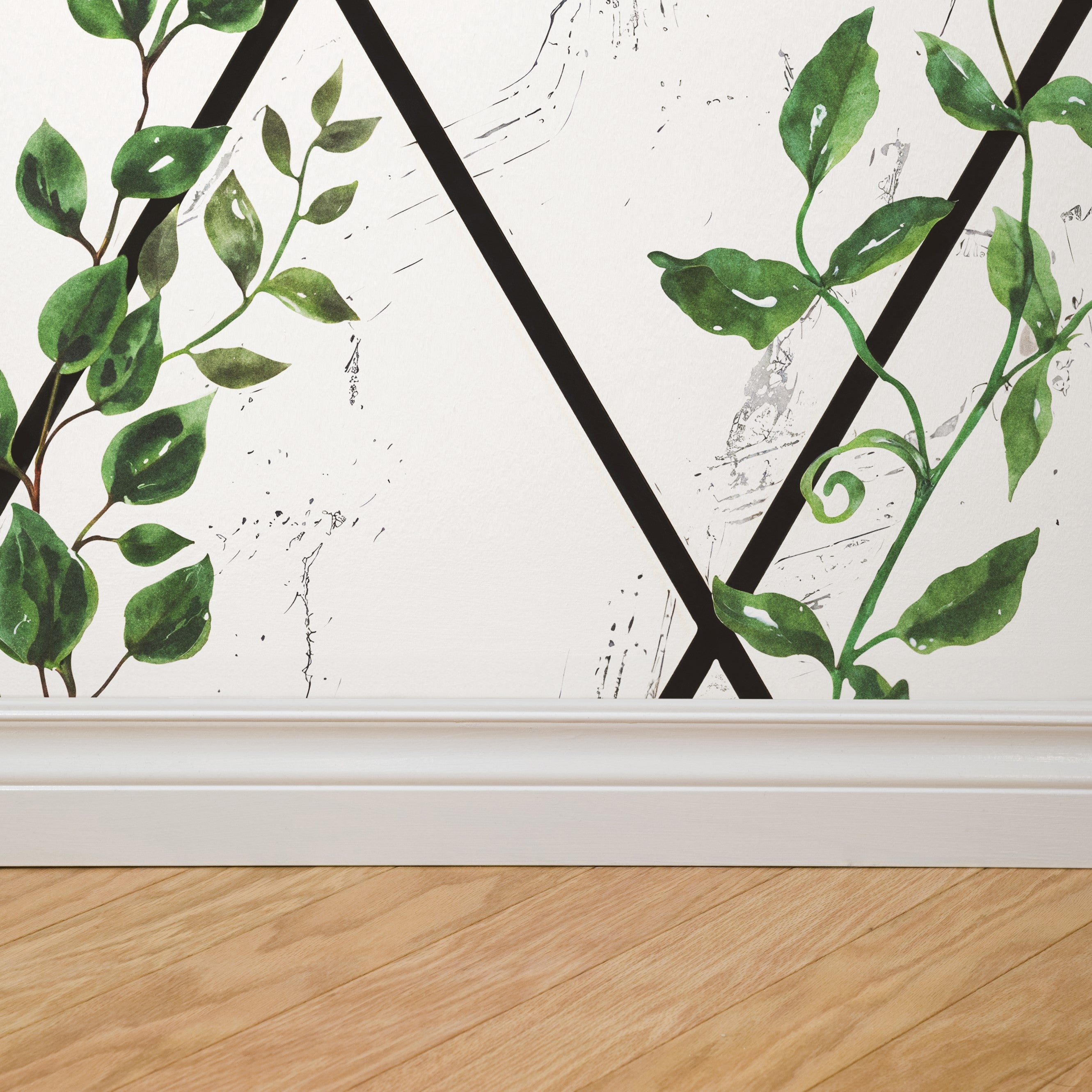 Greenhouse Trellis (Mural Edition) Wallpaper