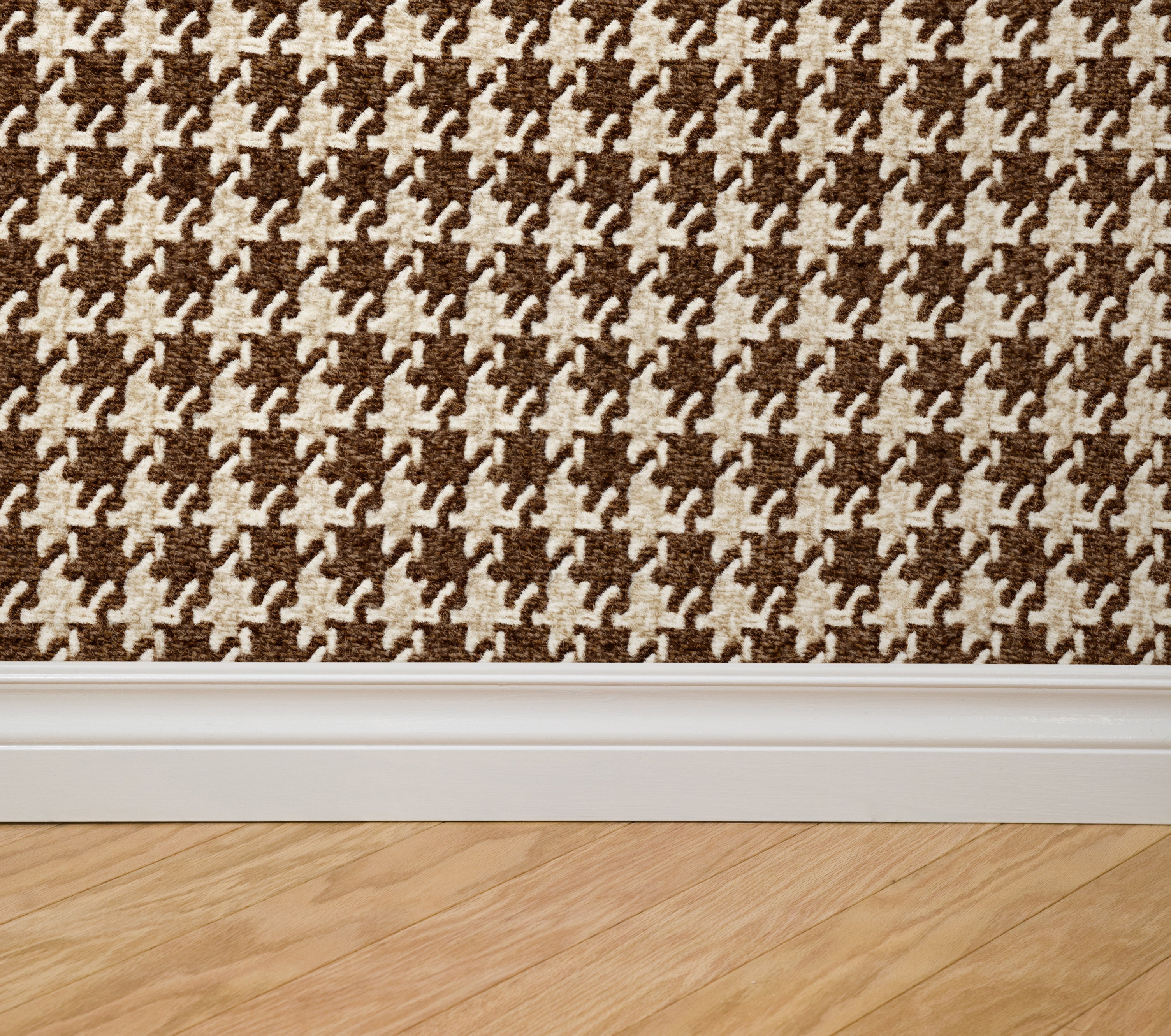 Hand Me Down (Brown) Wallpaper - 8 FT H X 13 FT W Luxe Peel and Stick