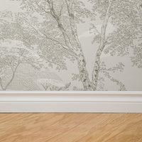 Ever After Toile Wallpaper - 4 FT H X 6.3 FT W