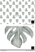 Sample of Be Nice Or Leaf Wallpaper