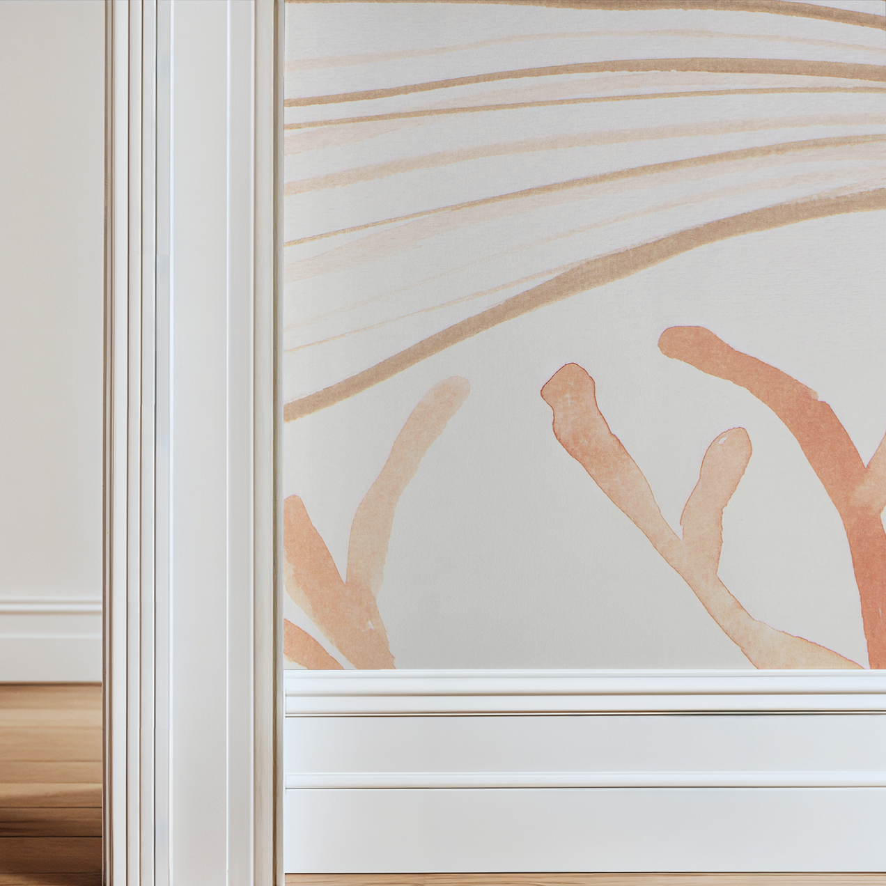 Beachy Keen Wallpaper - 8 FT H X 12 FT W Peel and Stick