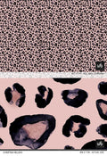 Sample of Cheetah Blush Wallpaper