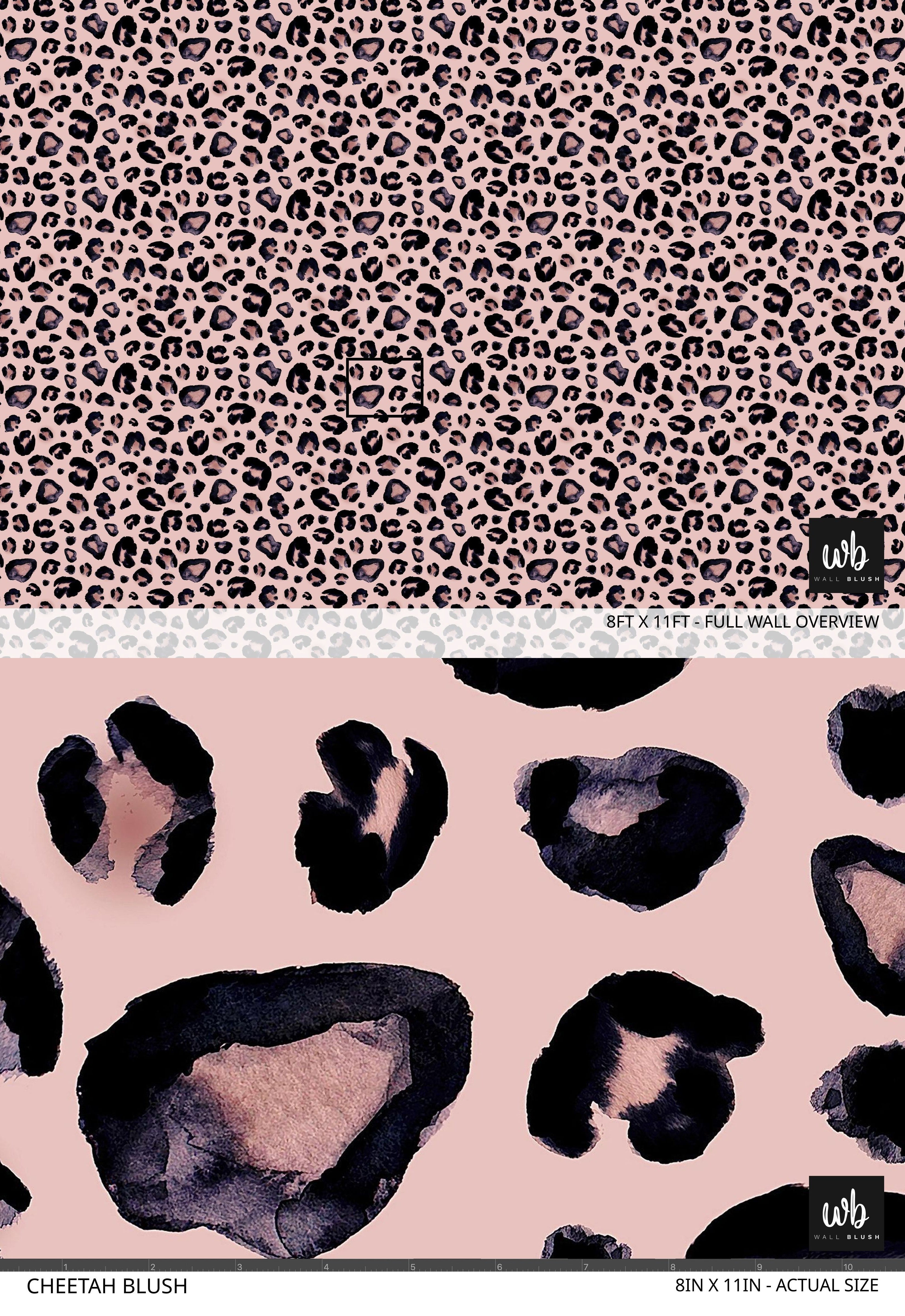 Cheetah Blush Wallpaper
