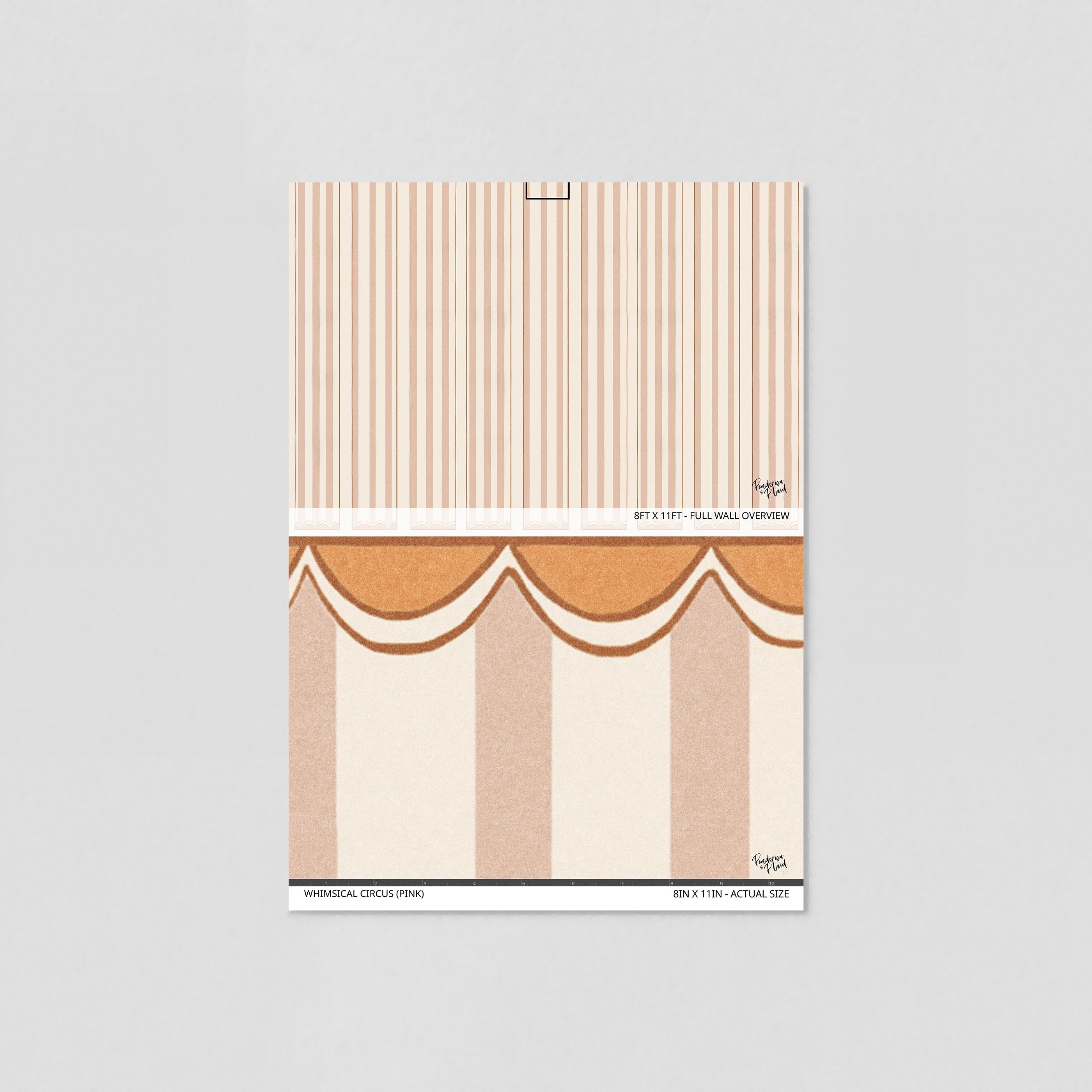 Whimsical Circus (Pink) Wallpaper