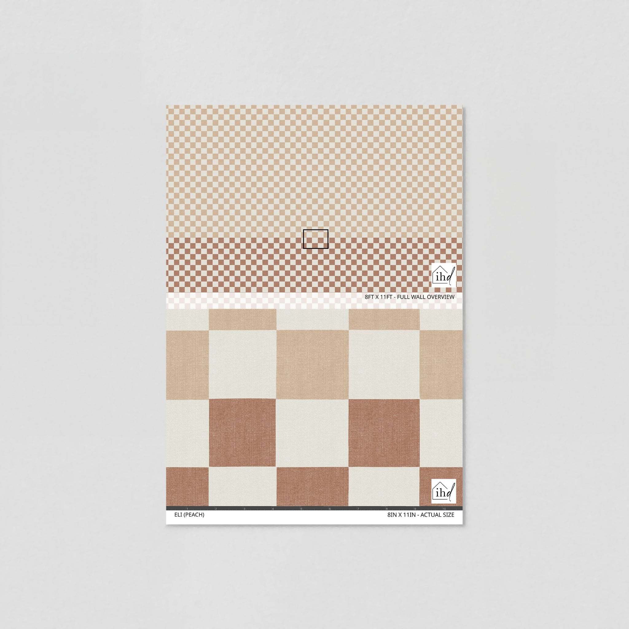 Eli (Peach) Wallpaper