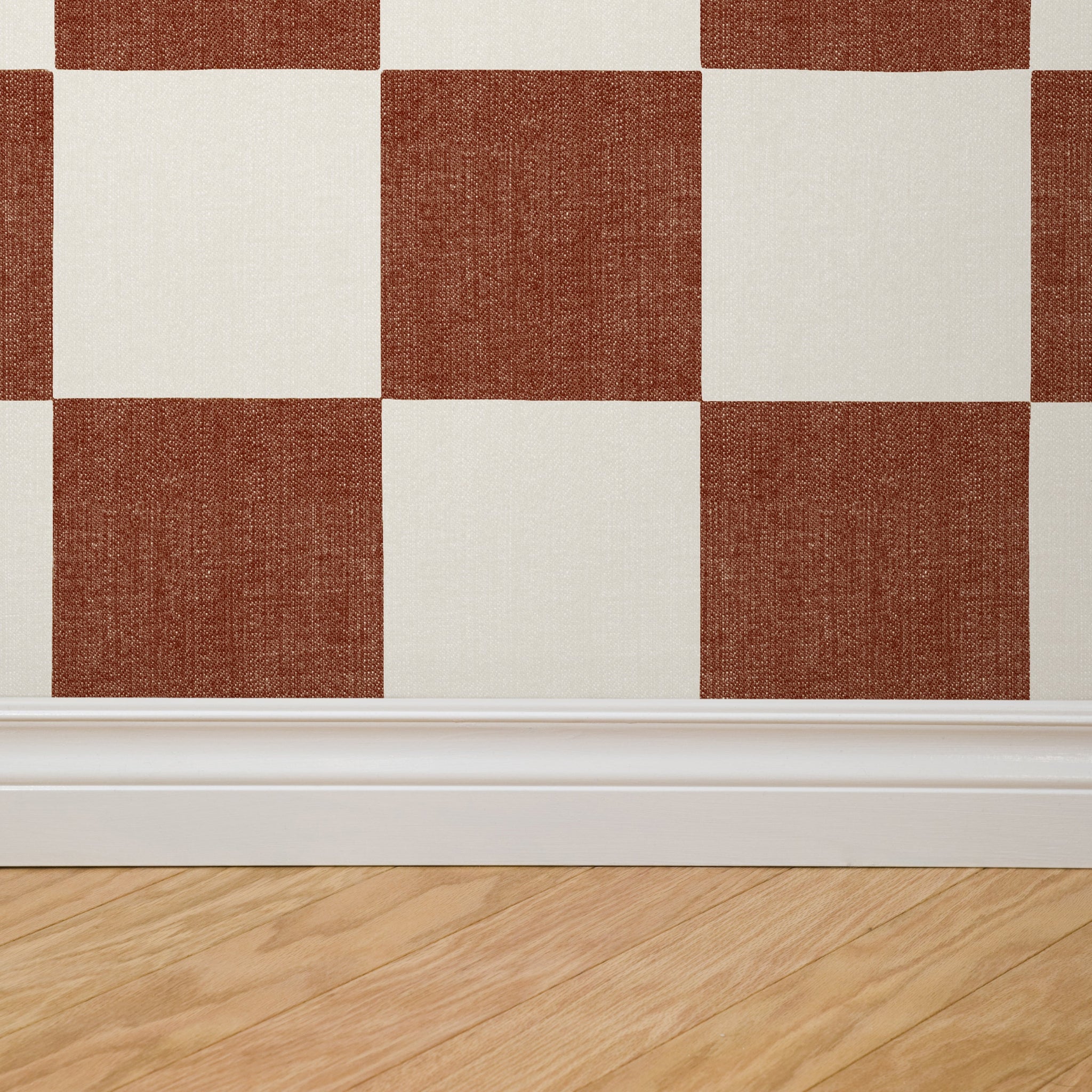 Eli (Terracotta) Wallpaper