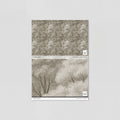 Sample of Elmira (Gray) Wallpaper