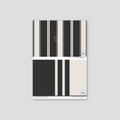 Sample of Fletcher Stripe (Charcoal) Wallpaper