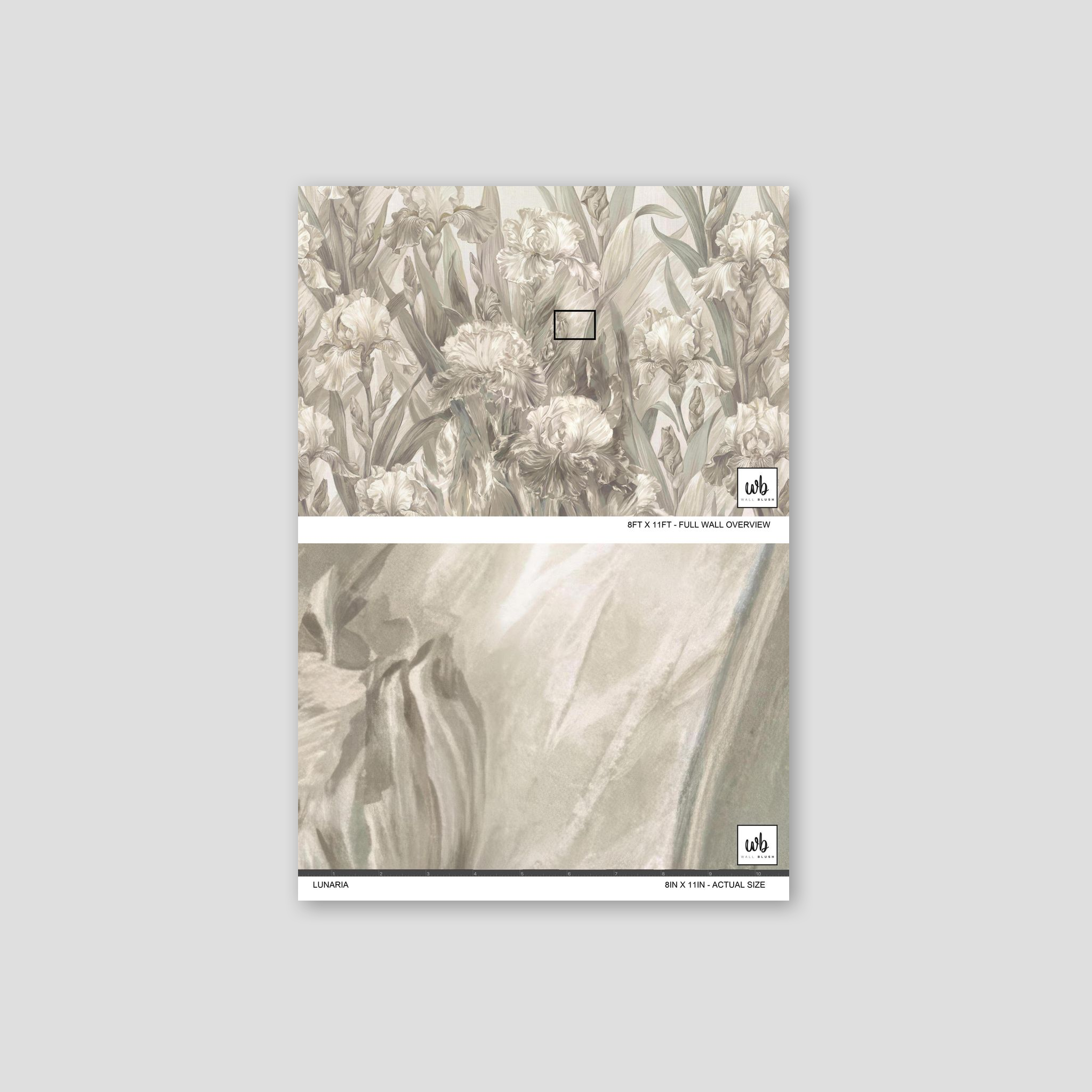 Gladed Promenade Wallpaper - 10 FT H X 12 FT W Luxe Peel and Stick