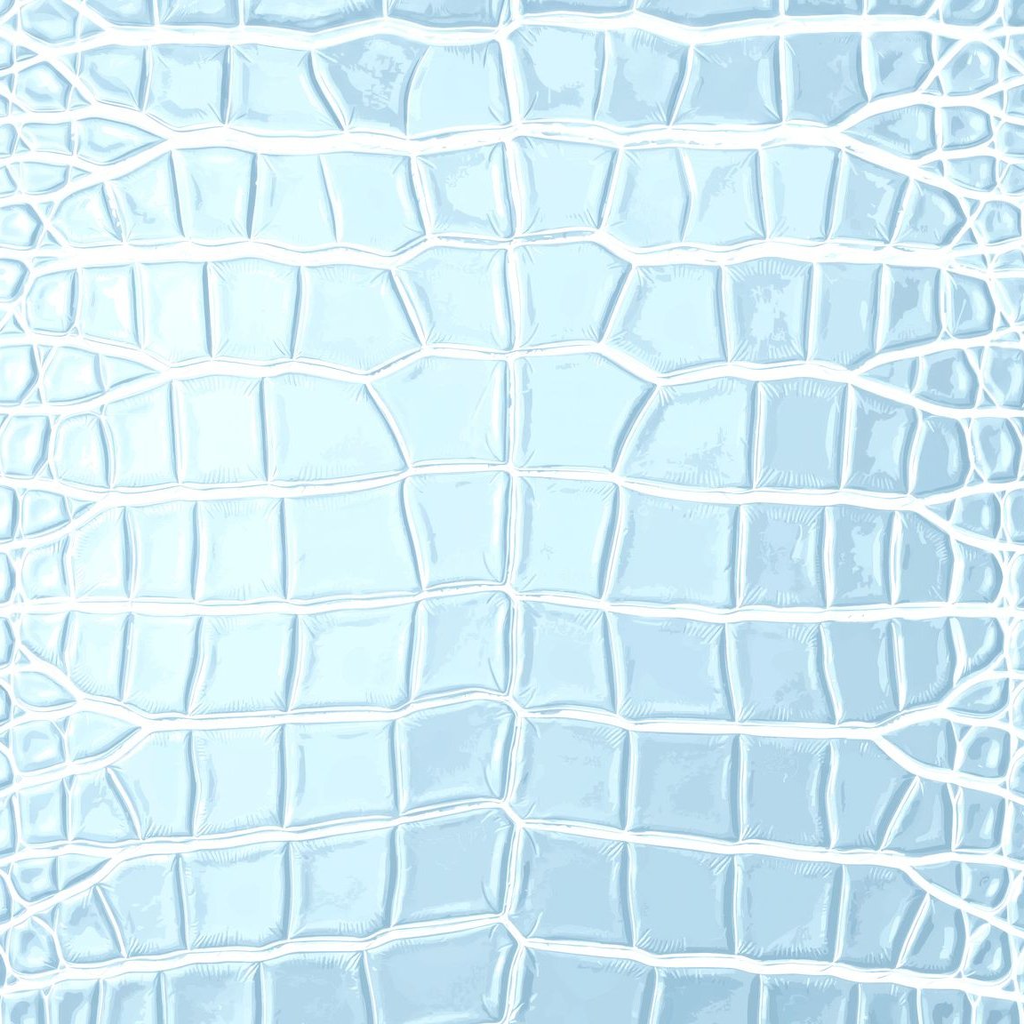 Icy blue crocodile texture wallpaper with glossy reptilian pattern.
