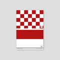 Sample of Crimson Grid (Large) Wallpaper