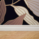 "Priestly Wallpaper by Wall Blush in modern living room with bold, elegant design focus."