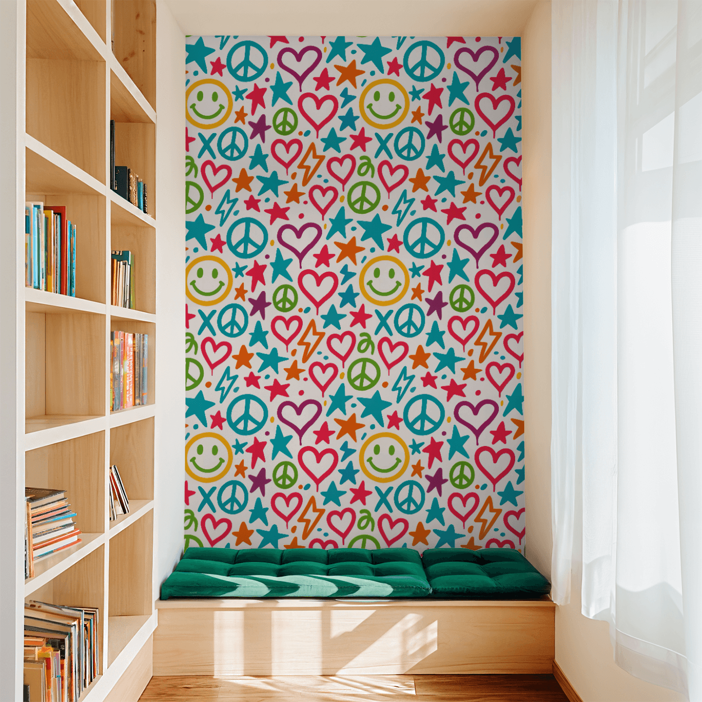 Campbell Graffiti Gal Wallpaper