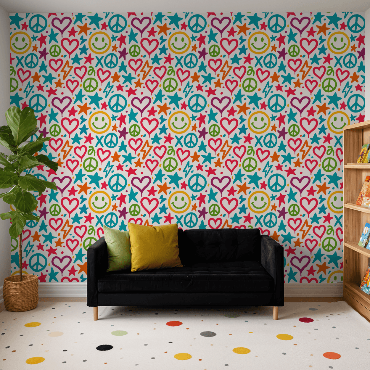 Campbell Graffiti Gal Wallpaper