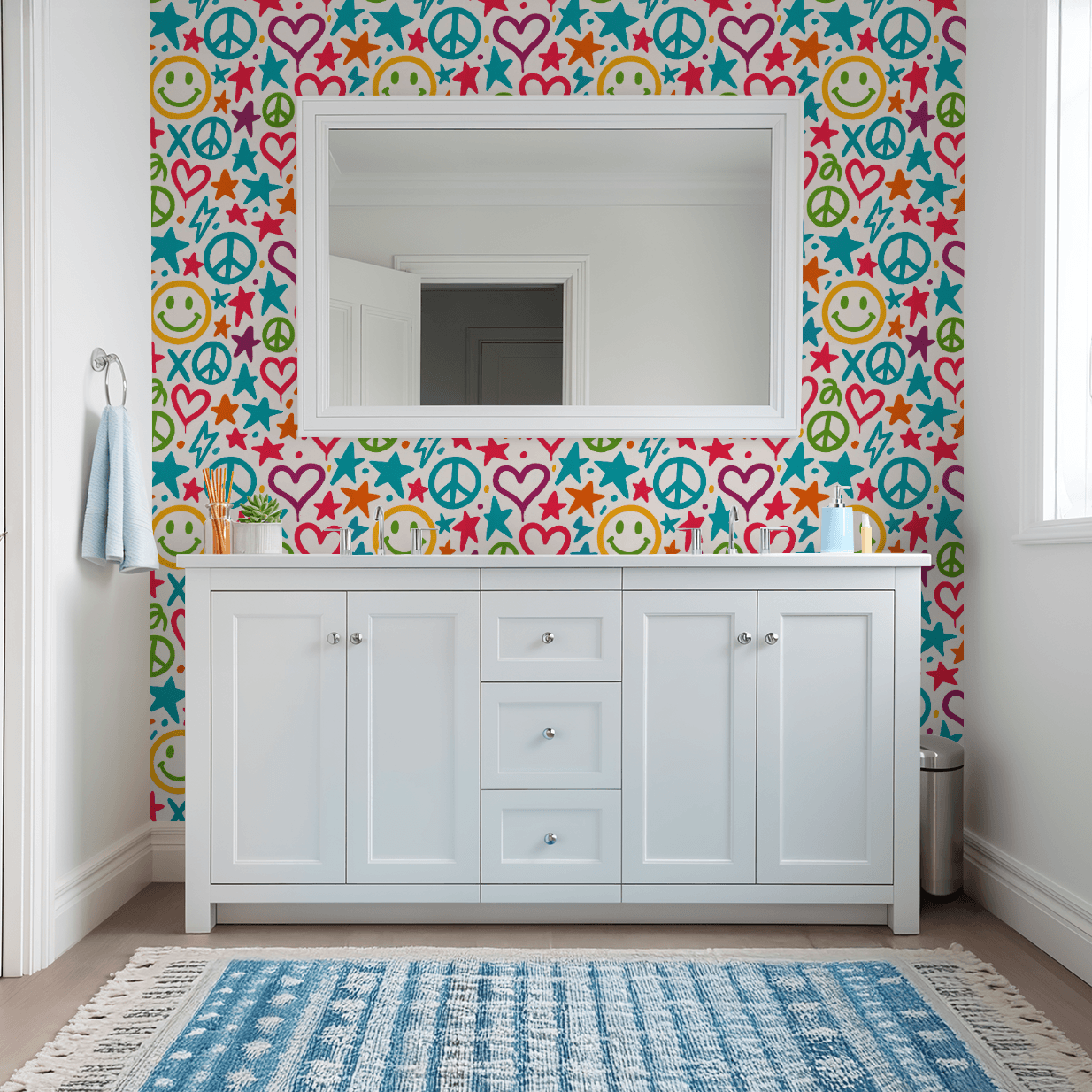 Campbell Graffiti Gal Wallpaper