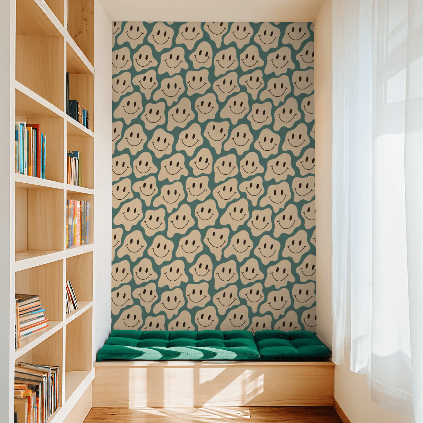 Melting Smiley Wallpaper