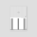 Sample of Montclair Stripes (Gray) Wallpaper