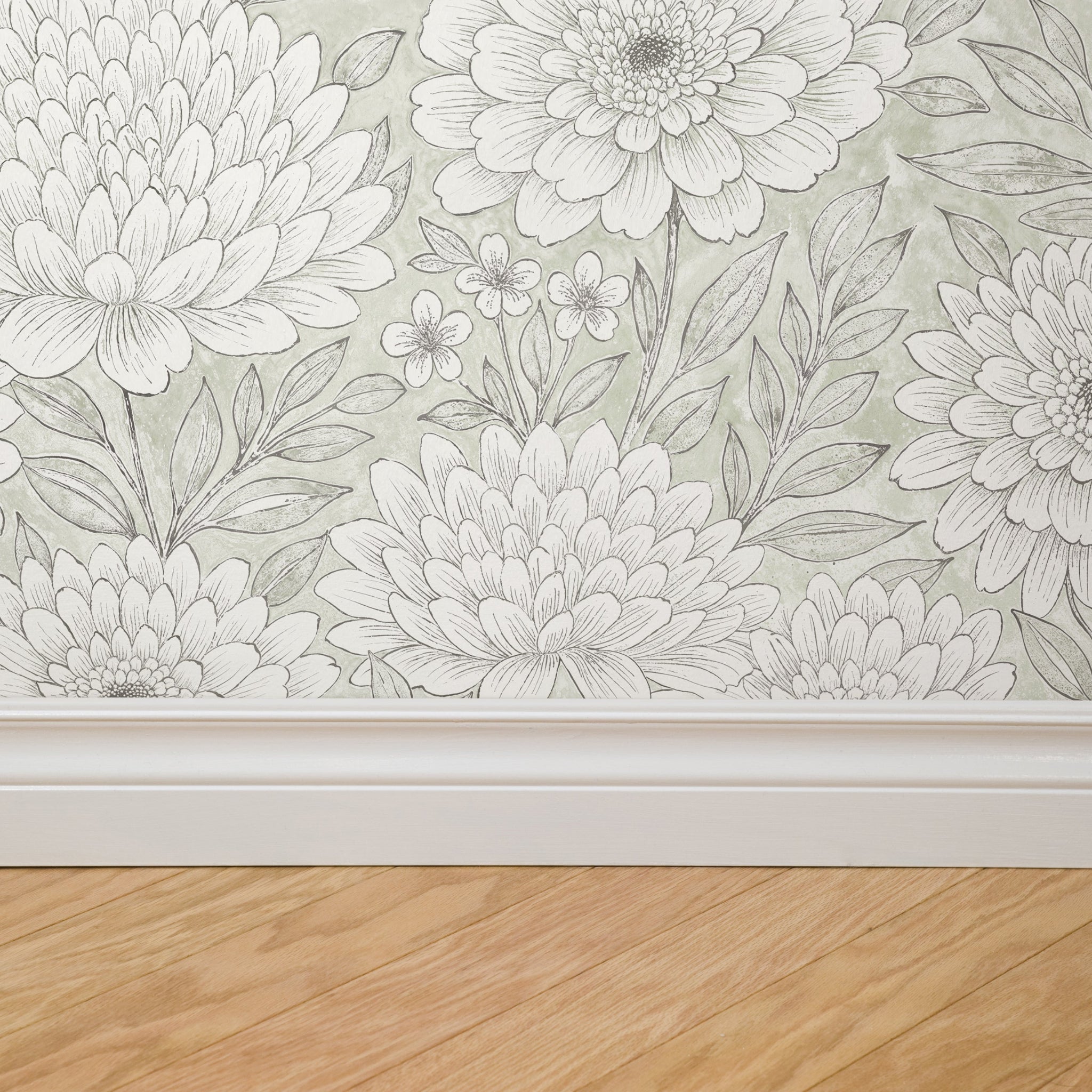 Samantha (Green) Wallpaper