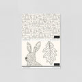Sample of Woodland (Cream) Wallpaper
