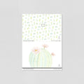 Sample of Petals and Prickles (Small) Wallpaper