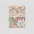 Sample of Sage and Tango Wallpaper