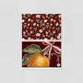 Sample of Alexandra (Red) Wallpaper