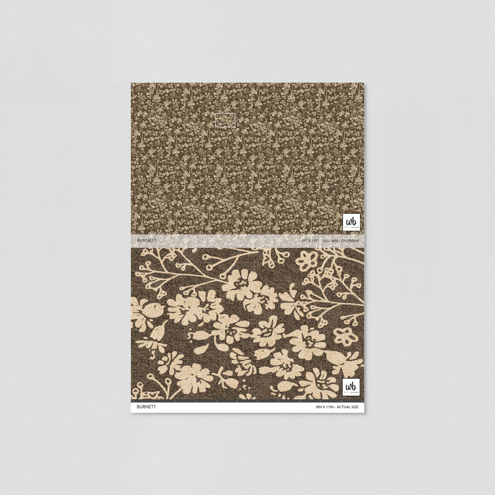 Burnett Wallpaper - 2 FT H X 31 FT W Traditional