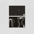 Sample of Perfectly Tied (Black) Wallpaper
