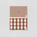 Sample of Willowside Gingham (Red) Wallpaper