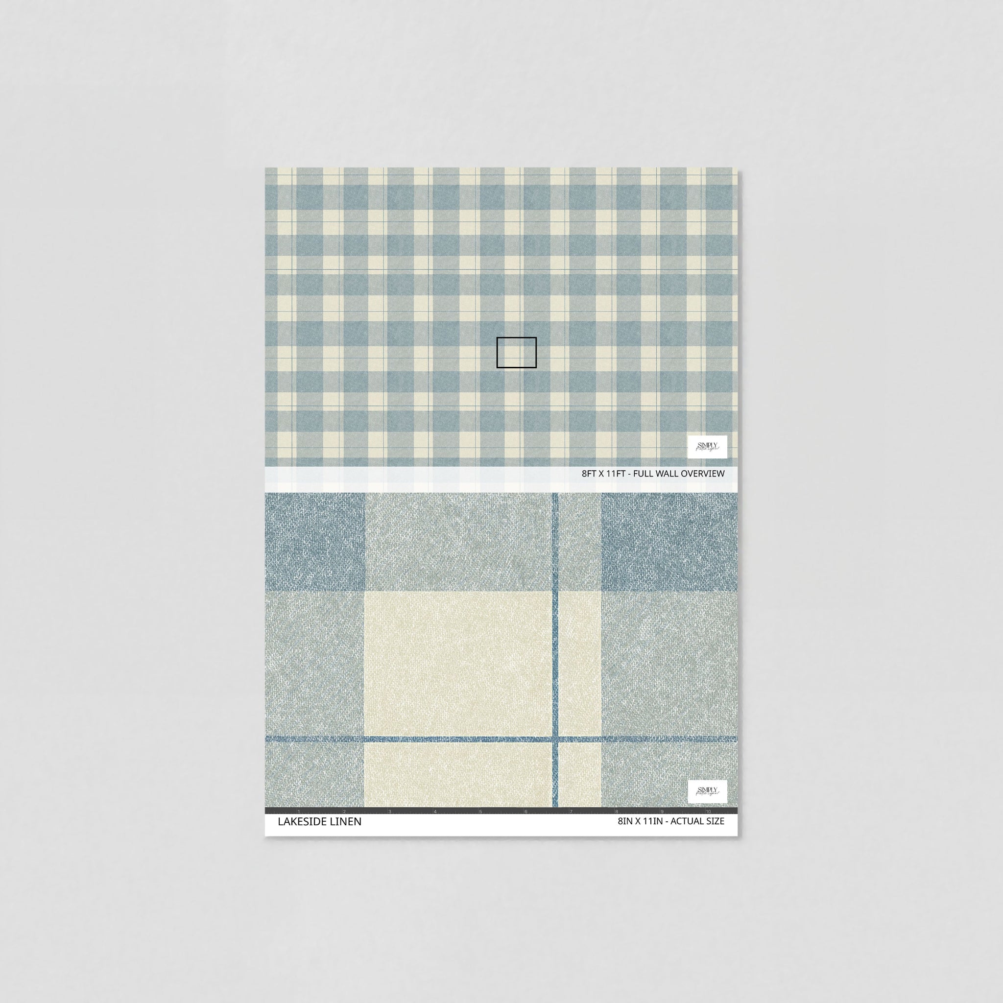 Lakeside Linen Wallpaper